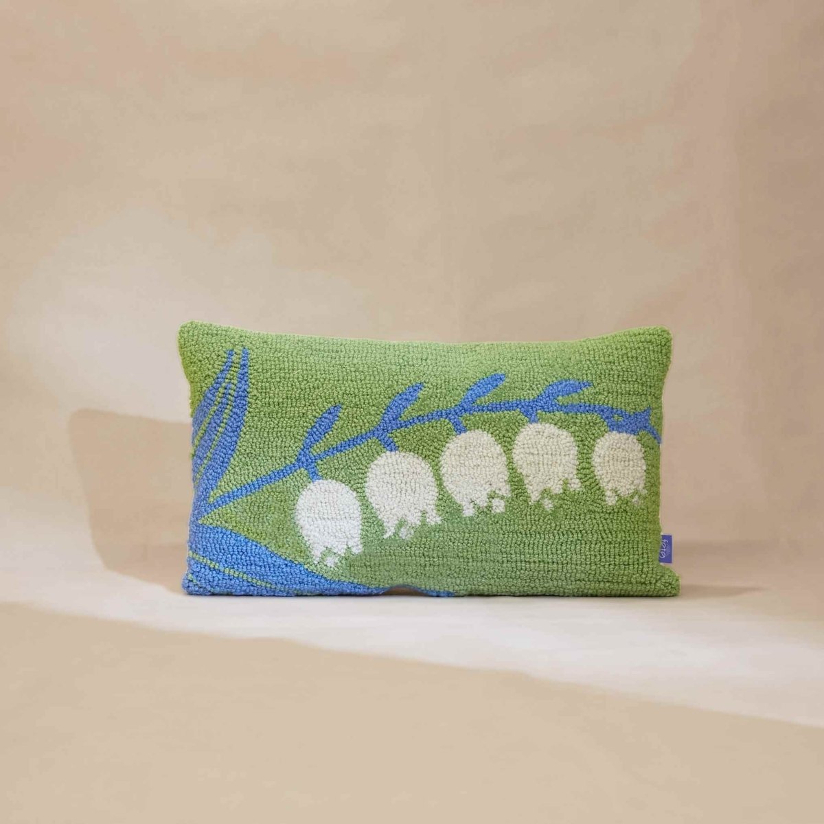 Fete - Beautiful in Its Time Hand Tufted Throw Pillow - Lily of the Valley