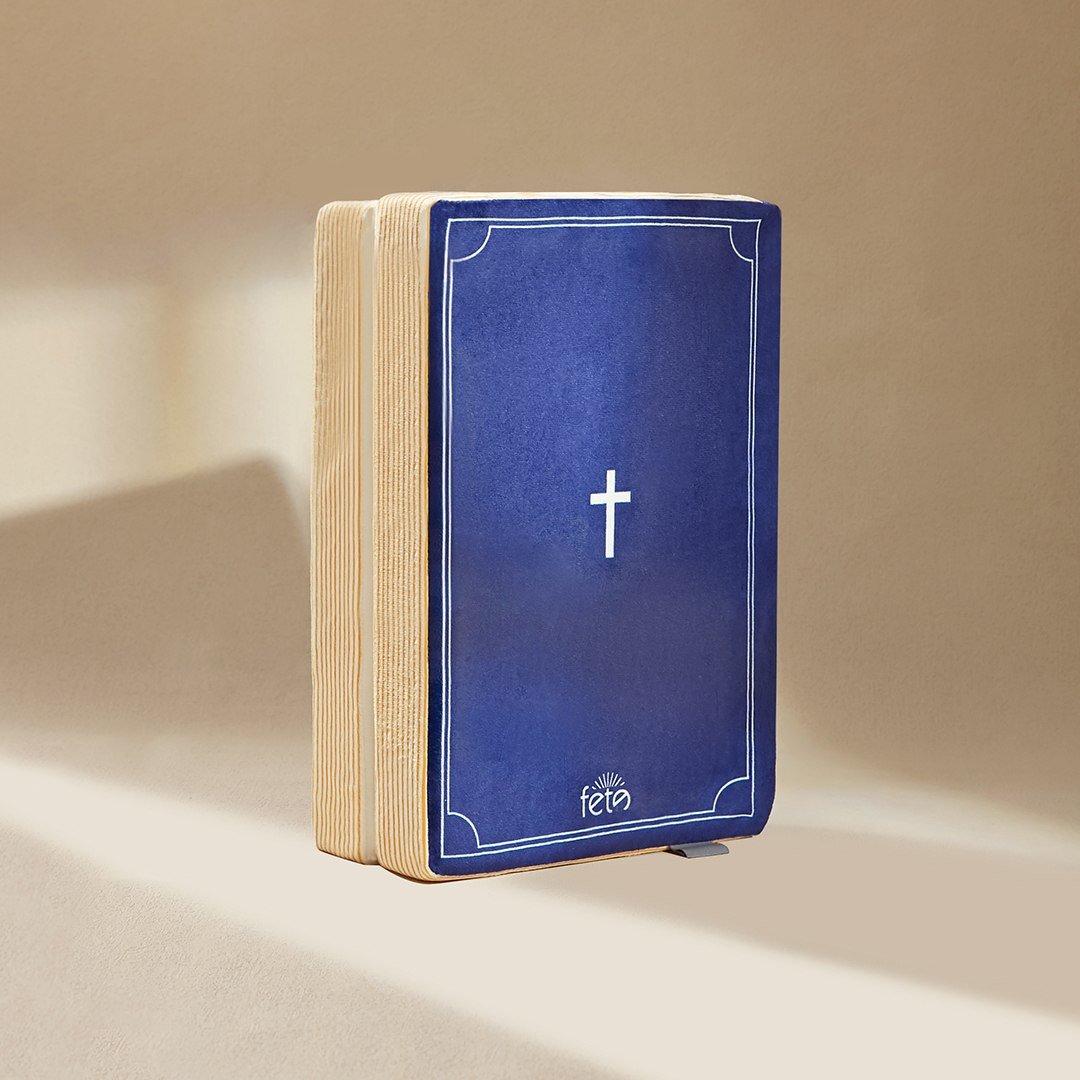 Fete - Fete 'Faith' Bible Pillow - Psalms 23:4