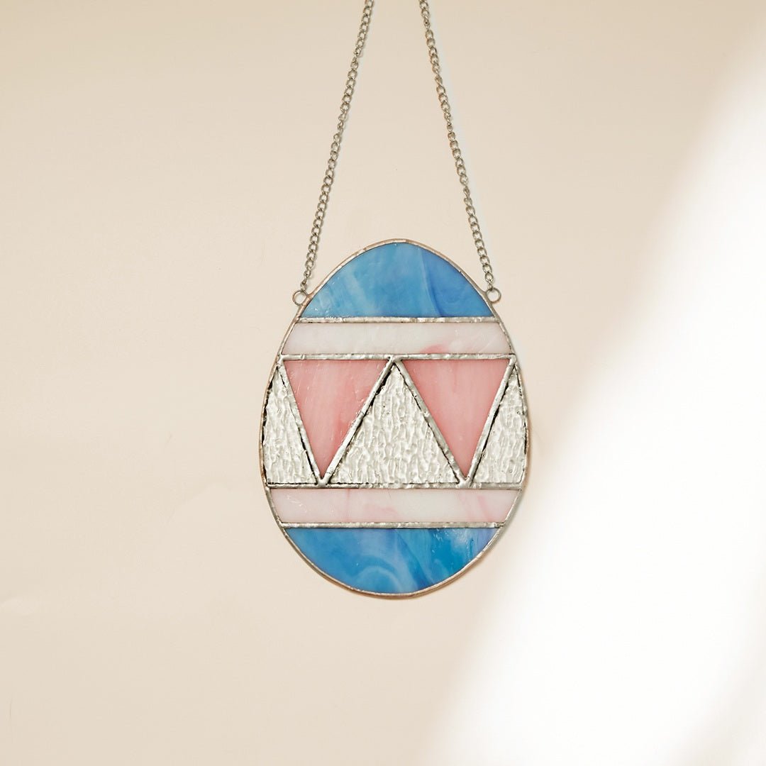 Fete - Fete Hand - made Easter Egg Stained Glass Sun catcher - Abigail