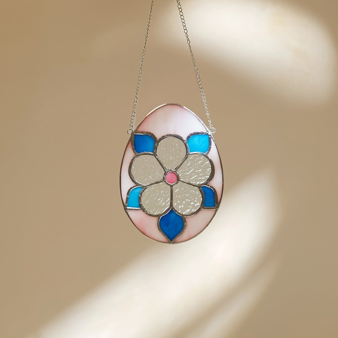 Fete - Fete Hand - made Easter Egg Stained Glass Sun catcher - Elisha, Easter Gift