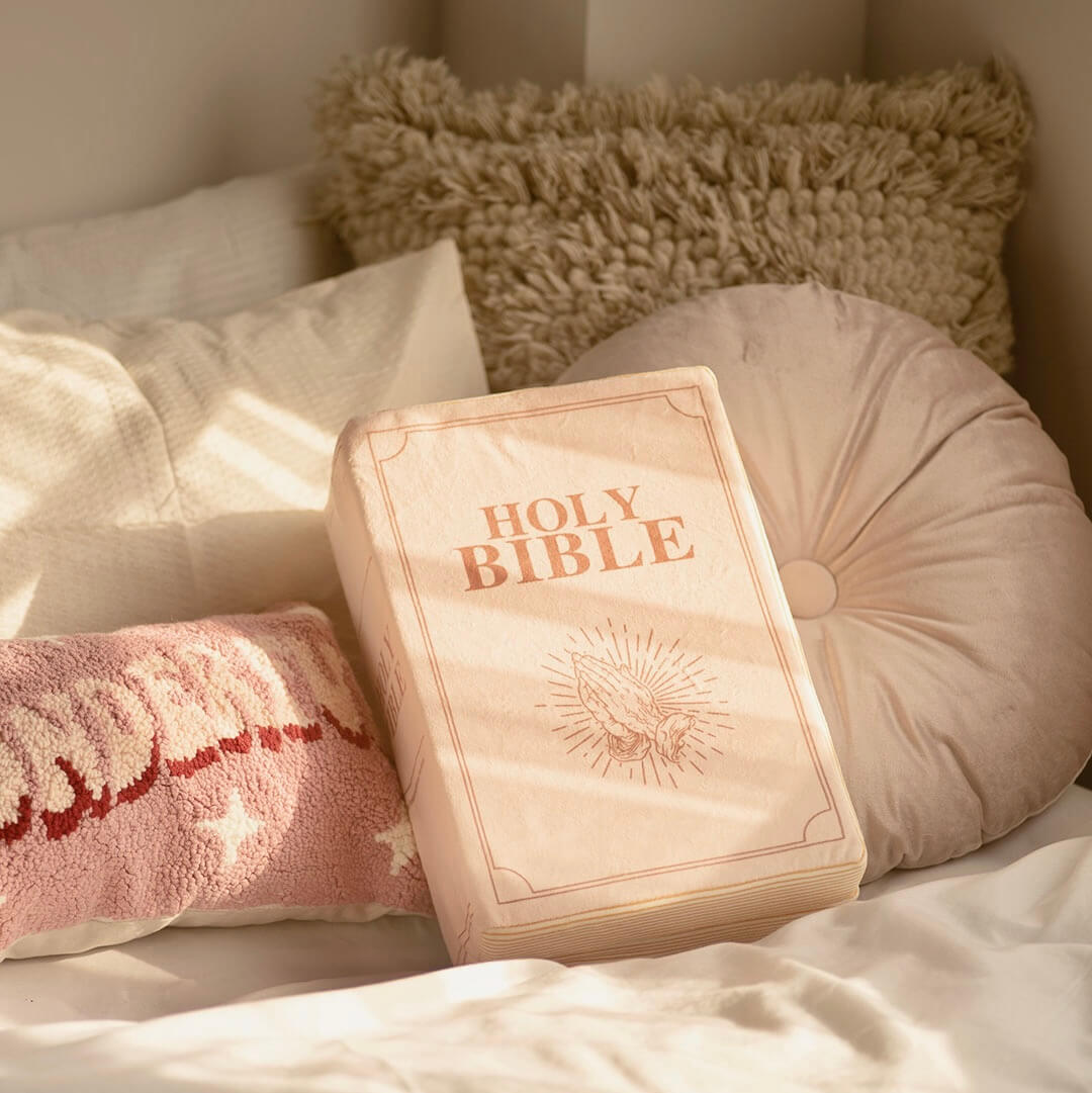 Fete - Fete 'Positive Living' Bible Pillow - Matthew 6