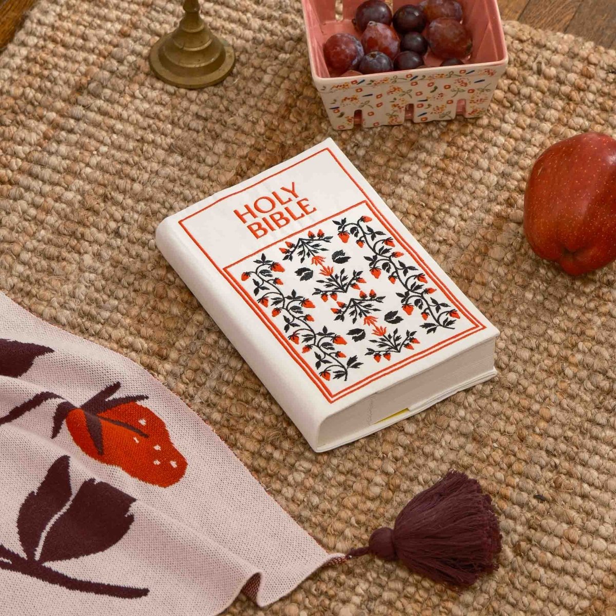 Fete - Fruit of the Spirit Embroidered Bible Cover - Kindness