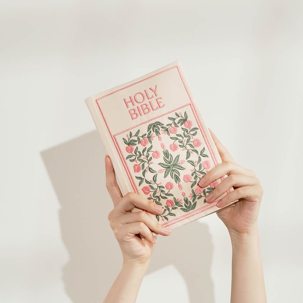 Fete - Fruit of the Spirit Embroidered Bible Cover - Peace