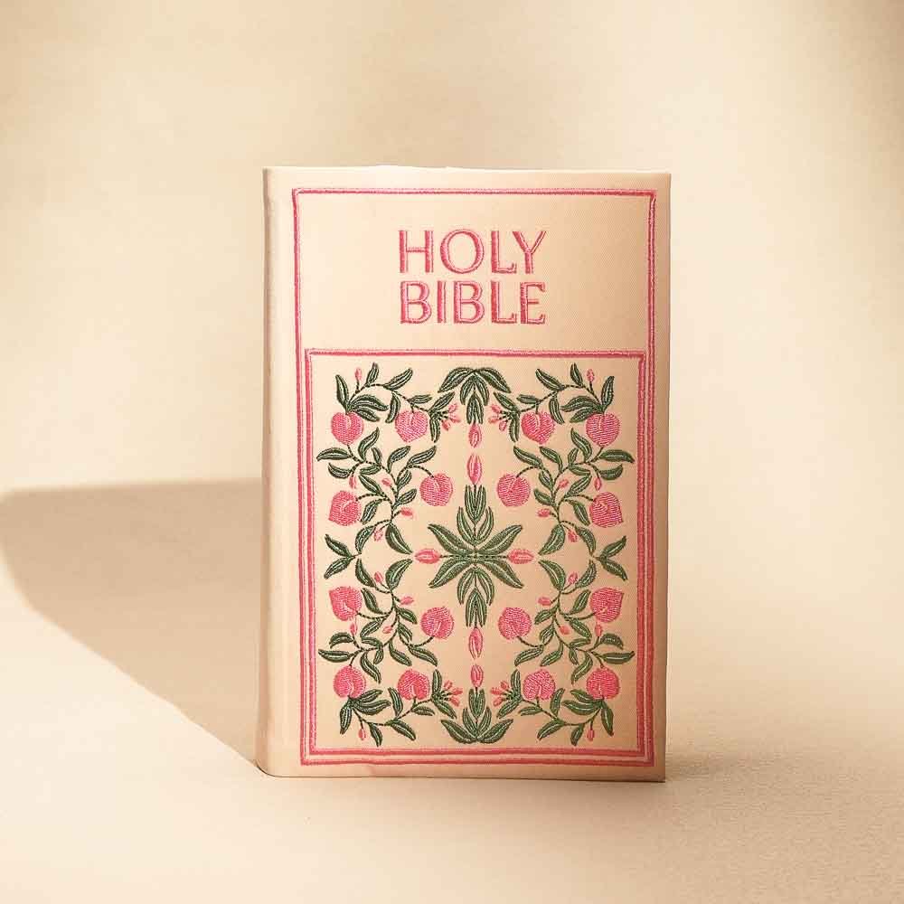 Fete - Fruit of the Spirit Embroidered Bible Cover - Peace