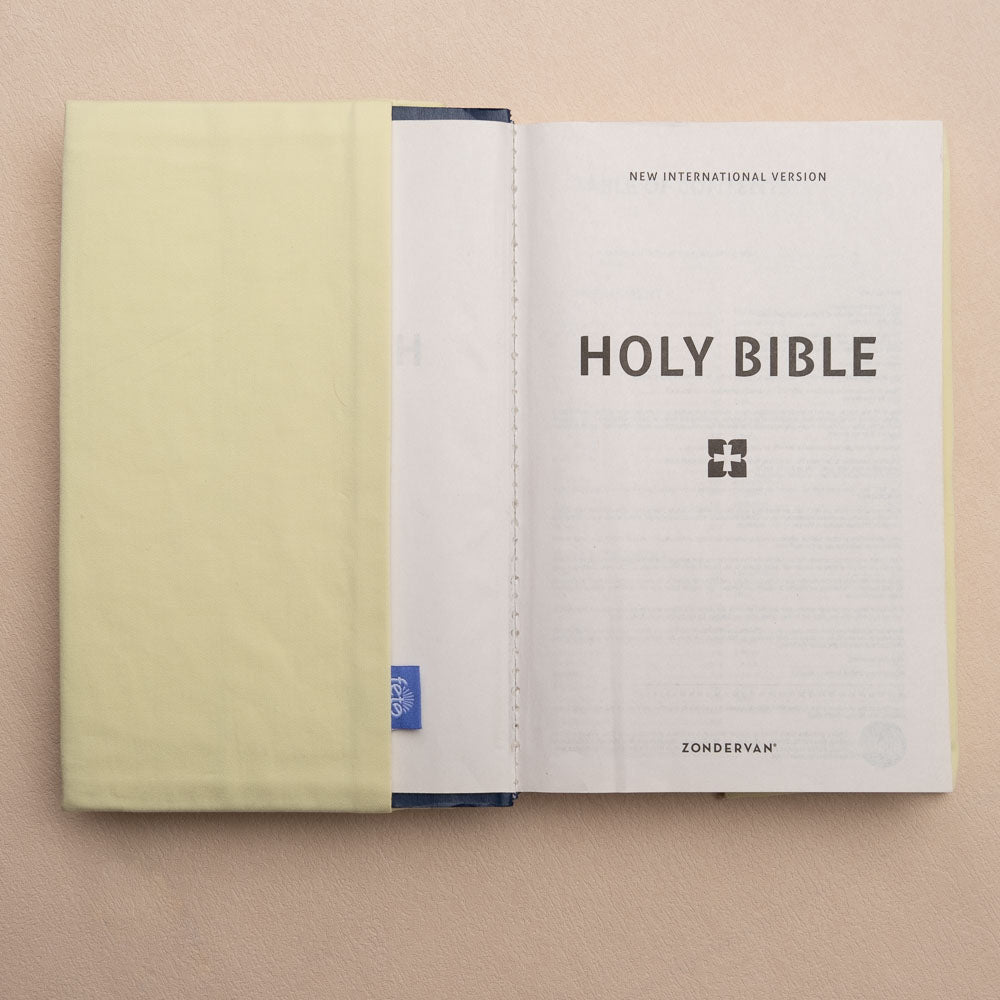 Fete - Fruit of the Spirit Embroidered Bible Cover - Self Control