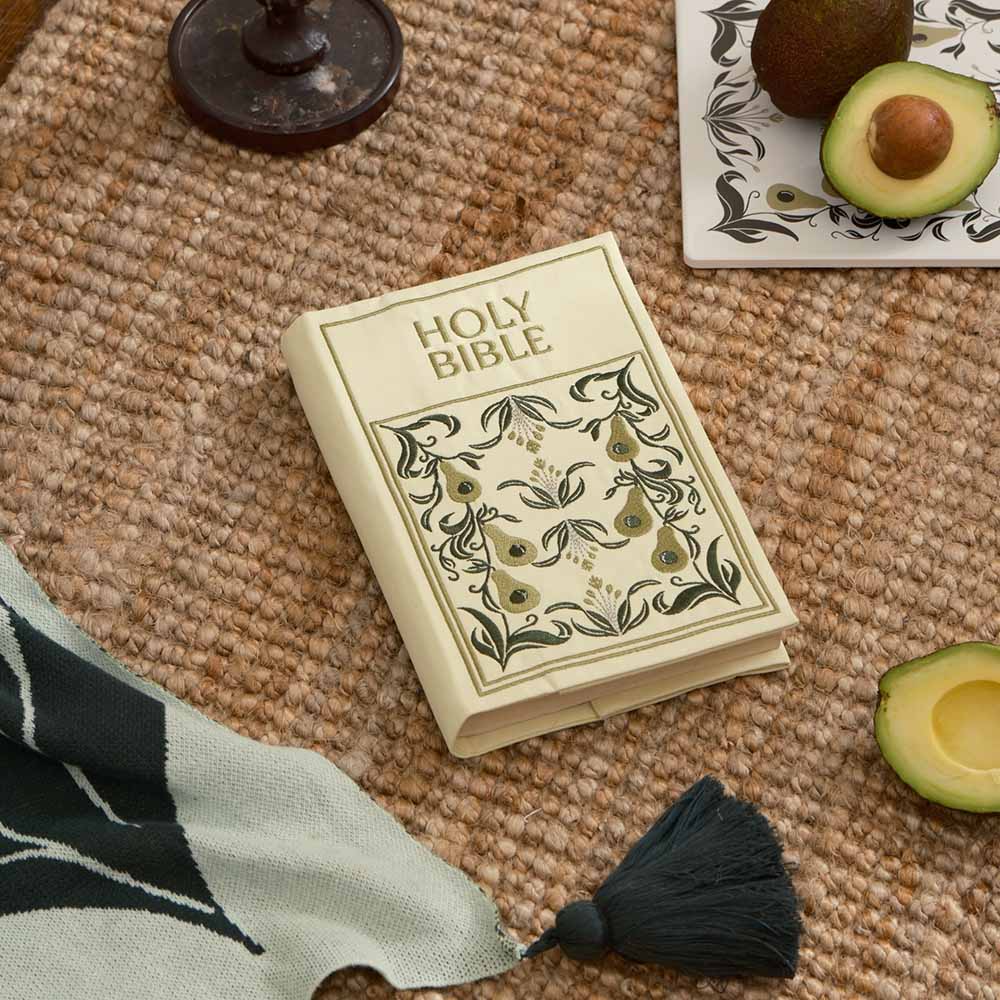 Fete - Fruit of the Spirit Embroidered Bible Cover - Self Control