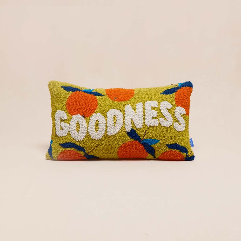 Fete - Fruit of the Spirit Hand Tufted Throw Pillow - Goodness