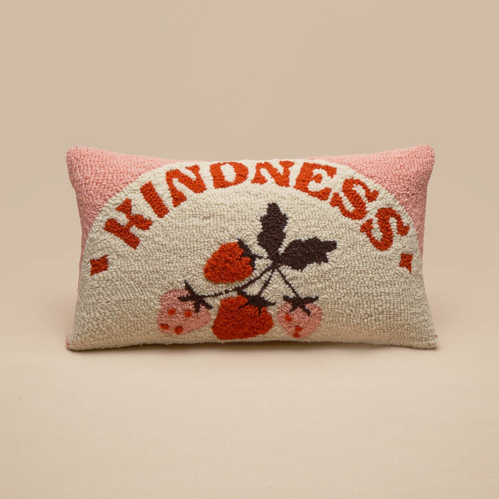 Fete - Fruit of the Spirit Hand Tufted Throw Pillow - Kindness