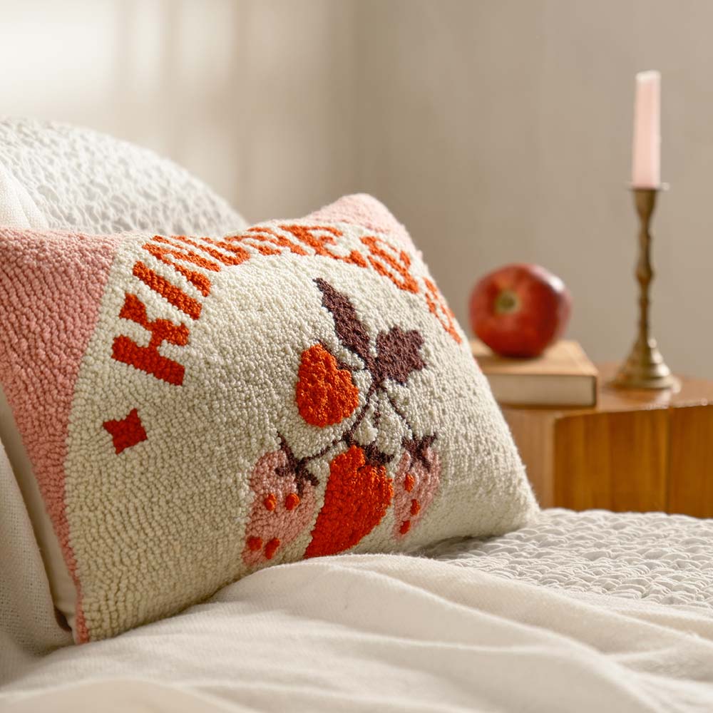 Fete - Fruit of the Spirit Hand Tufted Throw Pillow - Kindness