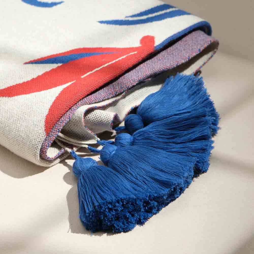 Fete - Fruit of the Spirit Knit Throw Blanket - Forbearance