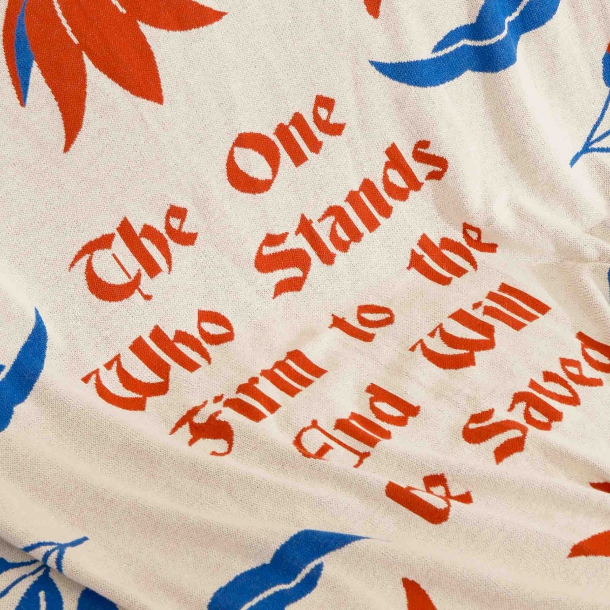 Fete - Fruit of the Spirit Knit Throw Blanket - Forbearance