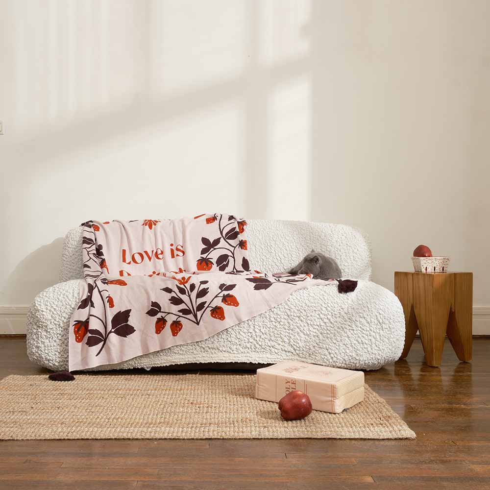Fete - Fruit of the Spirit Knit Throw Blanket - Kindness