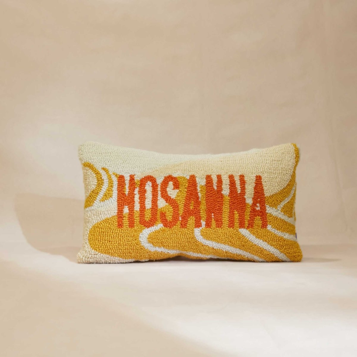 Fete - Hosanna Hand Tufted Throw Pillow - Dune