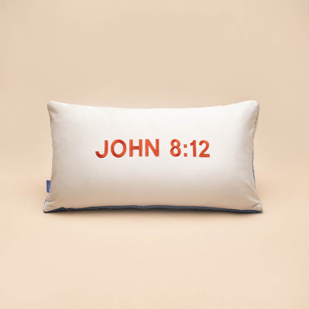 Fete - Names of Jesus Hand Tufted Throw Pillow - Light of the World
