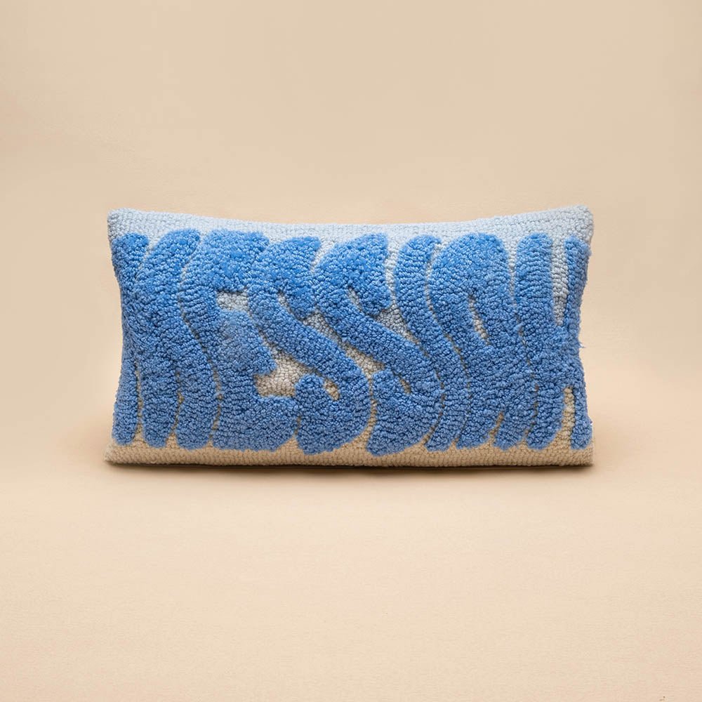 Fete - Names of Jesus Hand Tufted Throw Pillow - Messiah