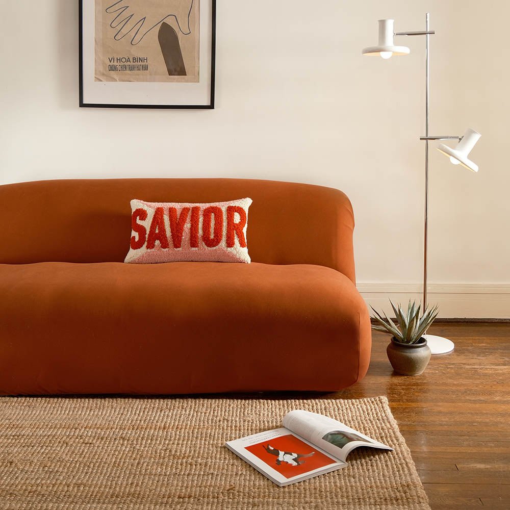 Fete - Names of Jesus Hand Tufted Throw Pillow - Savior