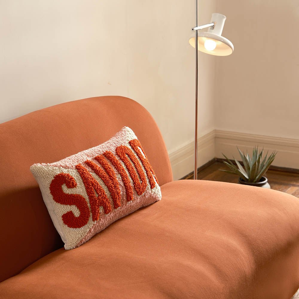 Fete - Names of Jesus Hand Tufted Throw Pillow - Savior