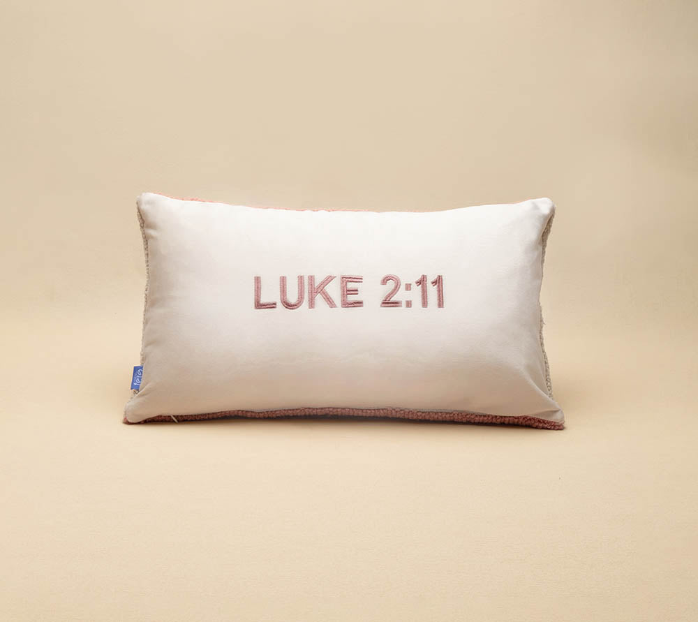 Fete - Names of Jesus Hand Tufted Throw Pillow - Savior