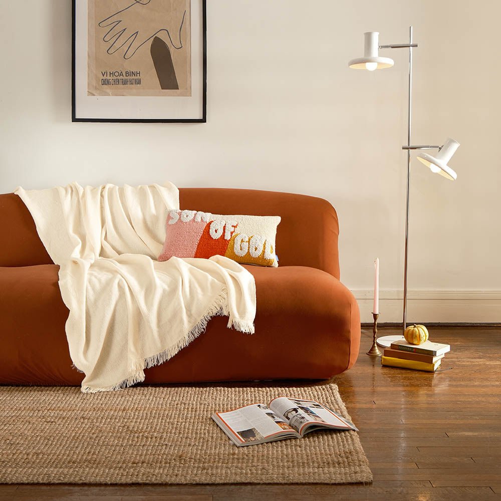 Fete - Names of Jesus Hand Tufted Throw Pillow - Son of God