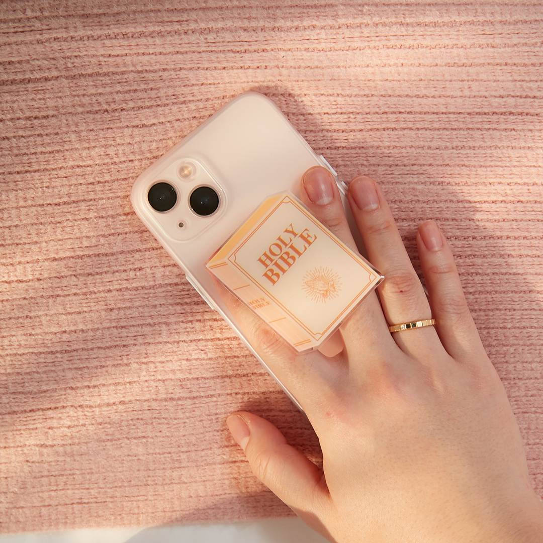 Fete - 'Positive Living' Bible Verse Phone Grip