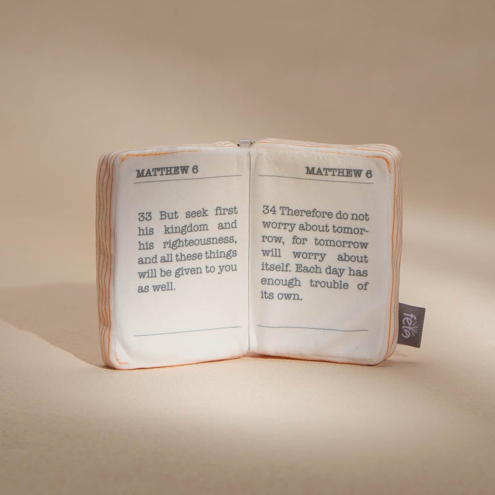 Fete - 'Positive Living' Mini Bible Pillow Charm