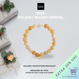 Golden Hour Stone Bracelet