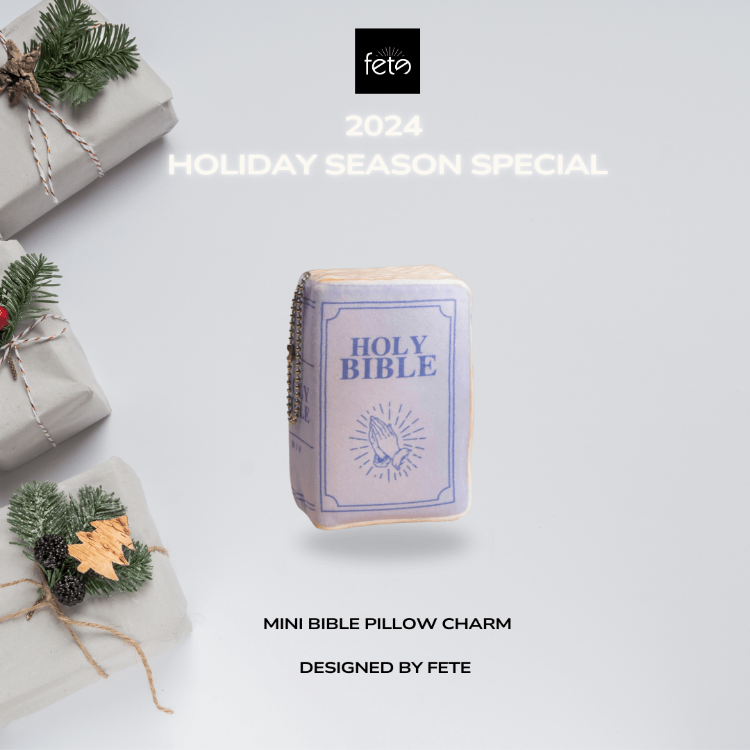 Fete - 'Resurrection' Mini Bible Pillow Charm