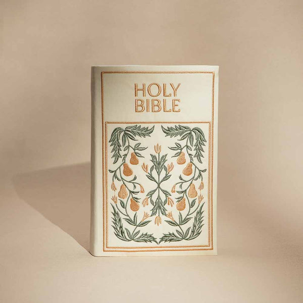 Fruit of the Spirit Embroidered Bible Cover-Love
