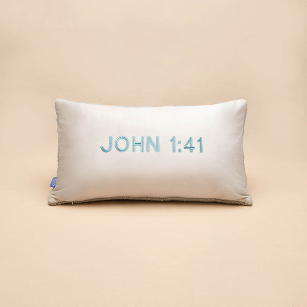 Names of Jesus Hand Tufted Throw Pillow-Messiah