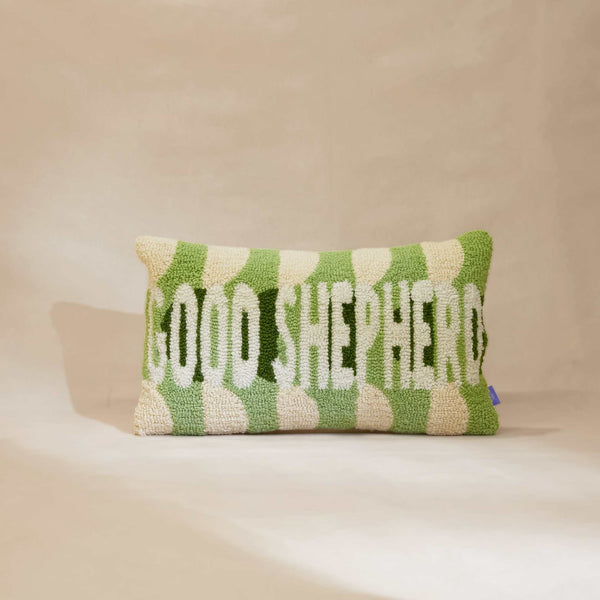 Names of Jesus Hand Tufted Throw Pillow -Good Sheperd