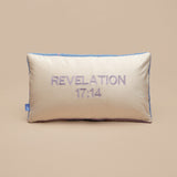 Names of Jesus Hand Tufted Throw Pillow-King of Kings