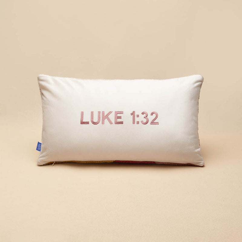 Names of Jesus Hand Tufted Throw Pillow-Son of God