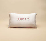Names of Jesus Hand Tufted Throw Pillow-Savior