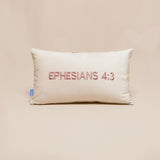 Fruit of the Spirit Hand Tufted Throw Pillow-Peace