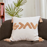 G>HL Tufted Throw Pillow
