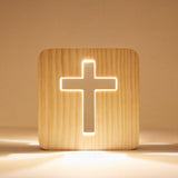 Wooden Cross Light - Fete