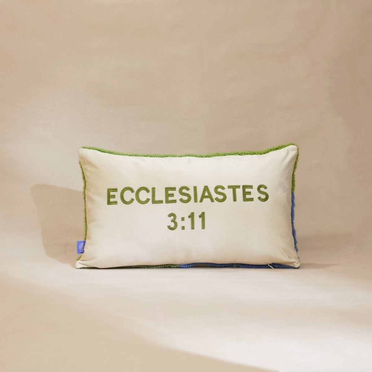 Fete - Beautiful in Its Time Hand Tufted Throw Pillow - Lily of the Valley