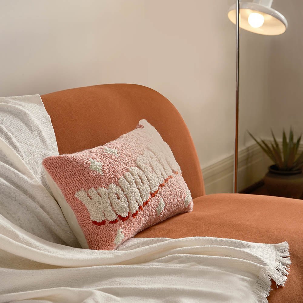 Fete - Fete Names of Jesus, Hand Tufted Throw Pillow - Wonderful, Isaiah 9:6