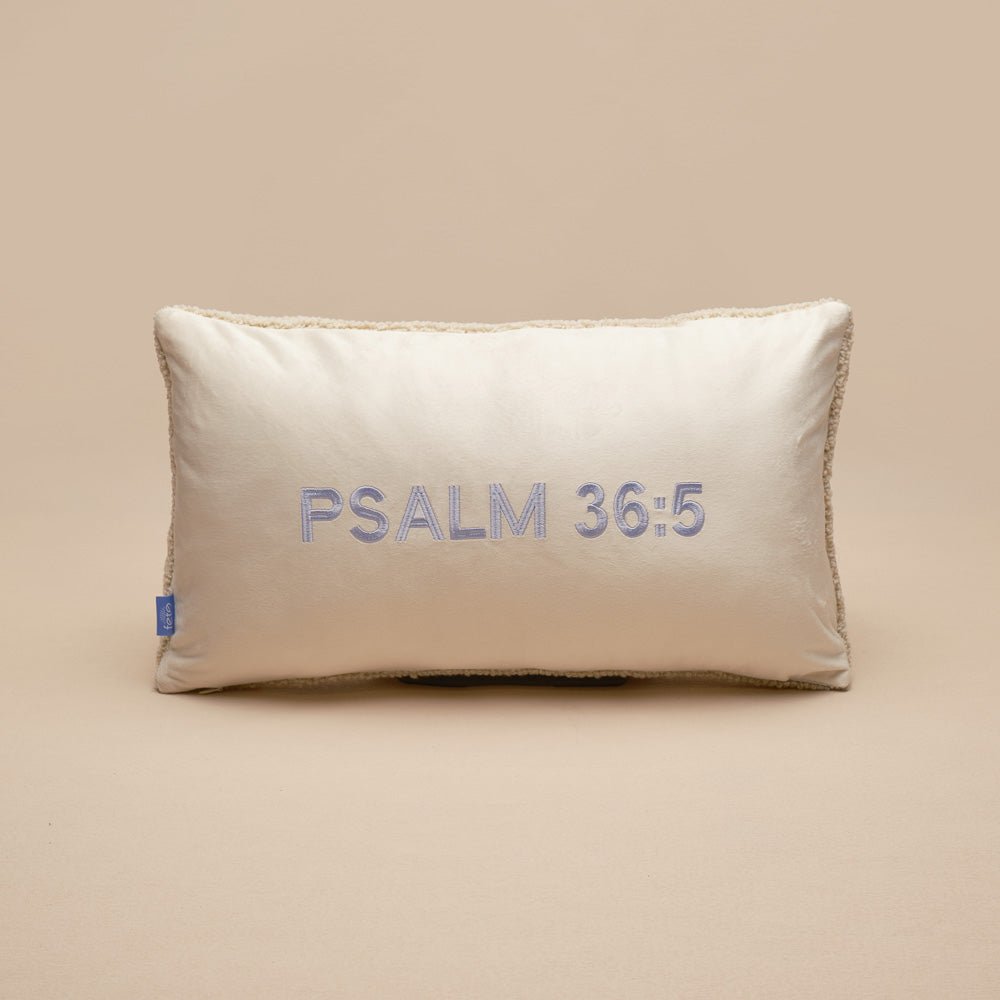 Fete - Fruit of the Spirit Hand Tufted Throw Pillow - Faithfulness