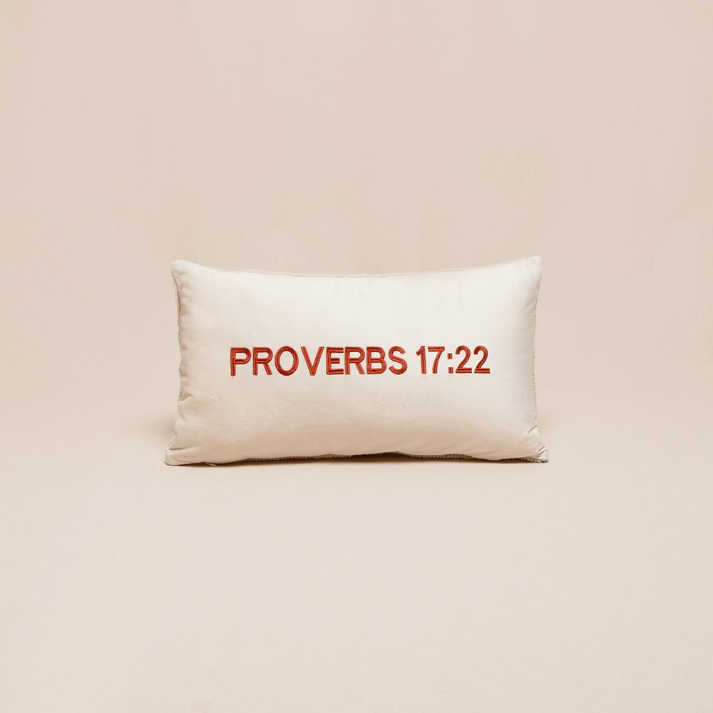Fete - Fruit of the Spirit Hand Tufted Throw Pillow - Joy