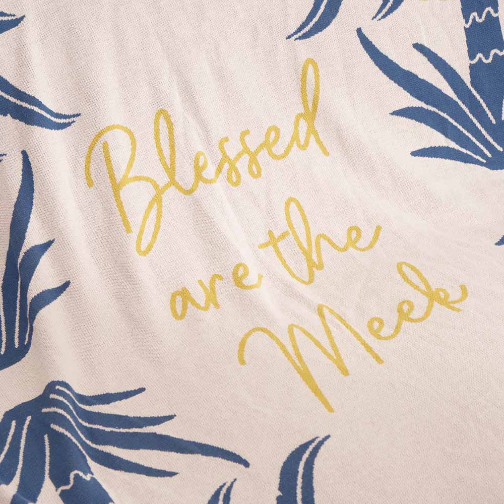 Fete - Fruit of the Spirit Knit Throw Blanket - Gentleness