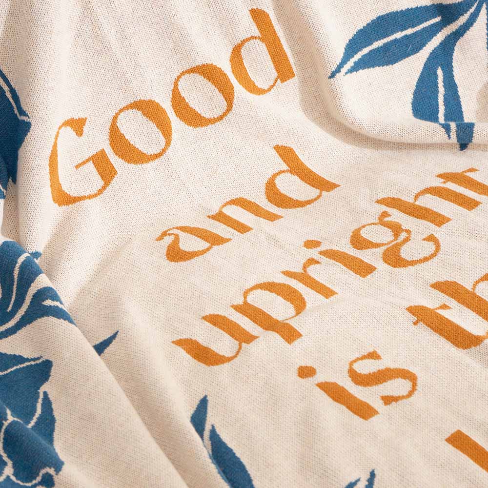 Fete - Fruit of the Spirit Knit Throw Blanket - Goodness
