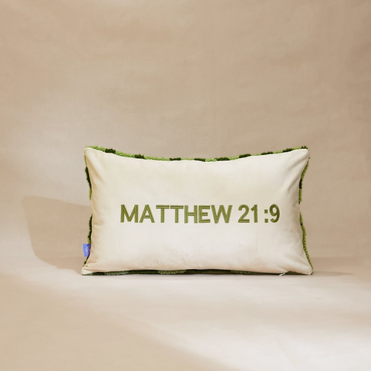 Fete - Hosanna Hand Tufted Throw Pillow - Palm Leaf