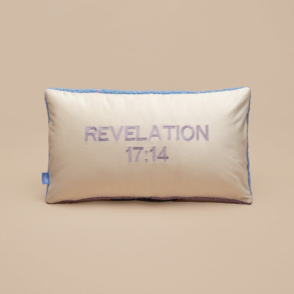Fete - Names of Jesus Hand Tufted Throw Pillow - King of Kings