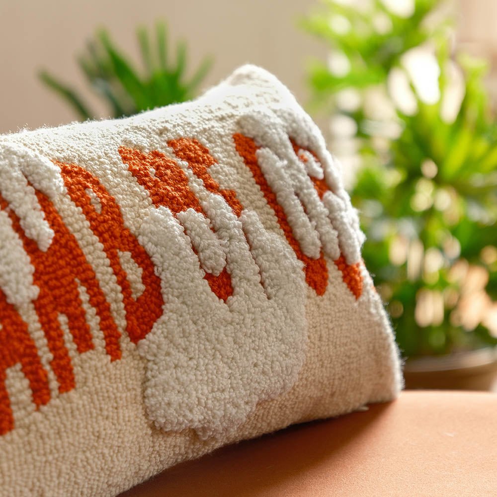 Fete - Names of Jesus Hand Tufted Throw Pillow - Lamb of God