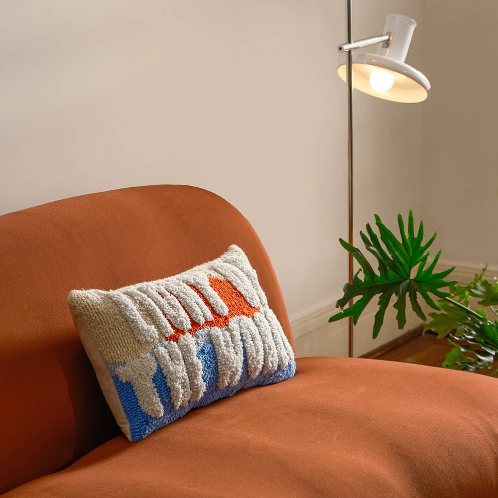 Fete - Names of Jesus Hand Tufted Throw Pillow - Light of the World