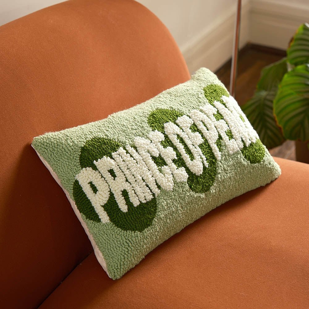 Fete - Names of Jesus Hand Tufted Throw Pillow - Prince of Peace