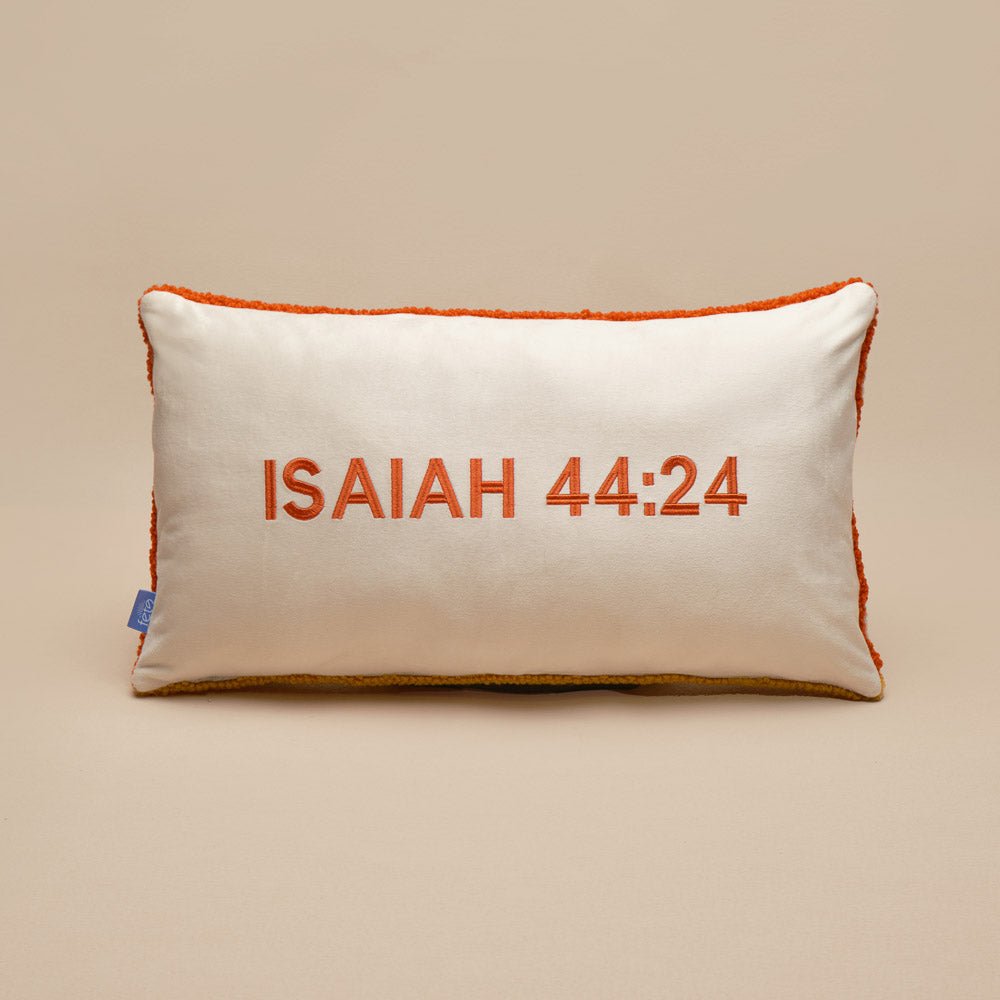 Fete - Names of Jesus Hand Tufted Throw Pillow - Redeemer